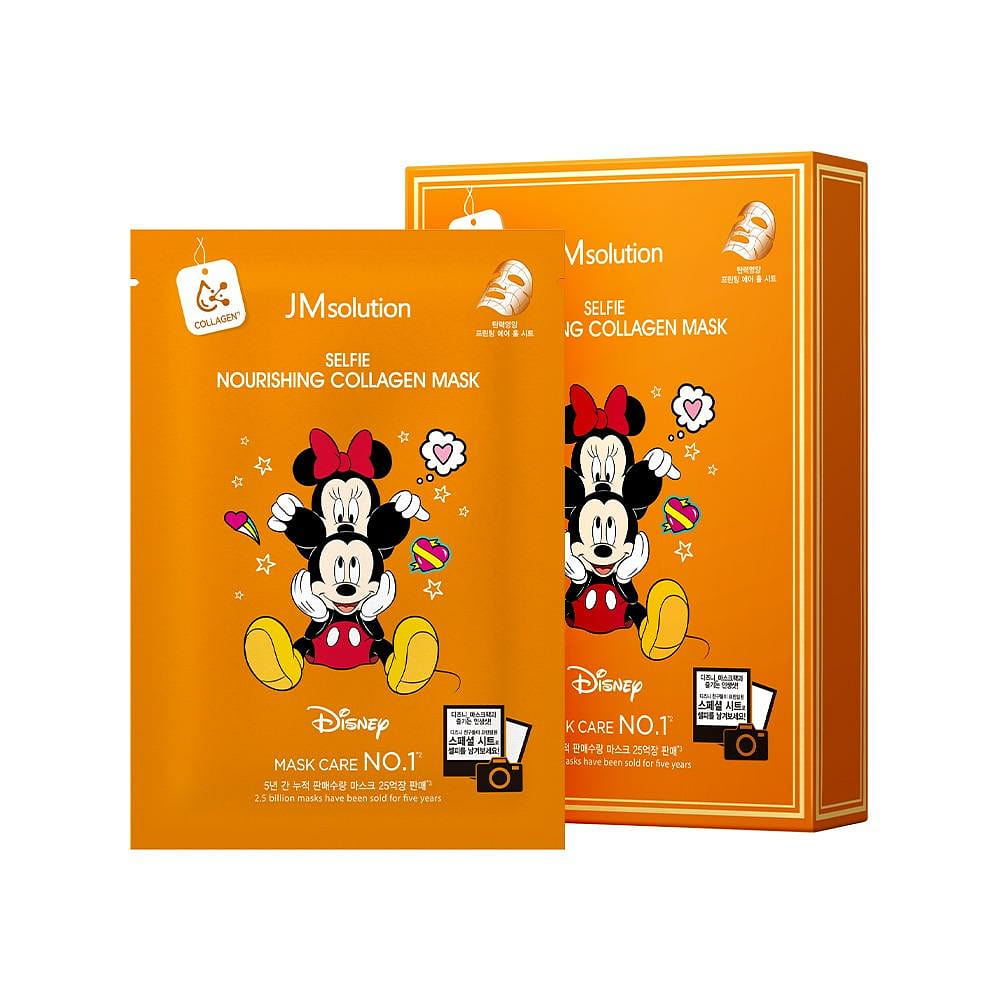 JMsolution Disney Selfie Nourishing Collagen Mask 10pcs/ 1 box