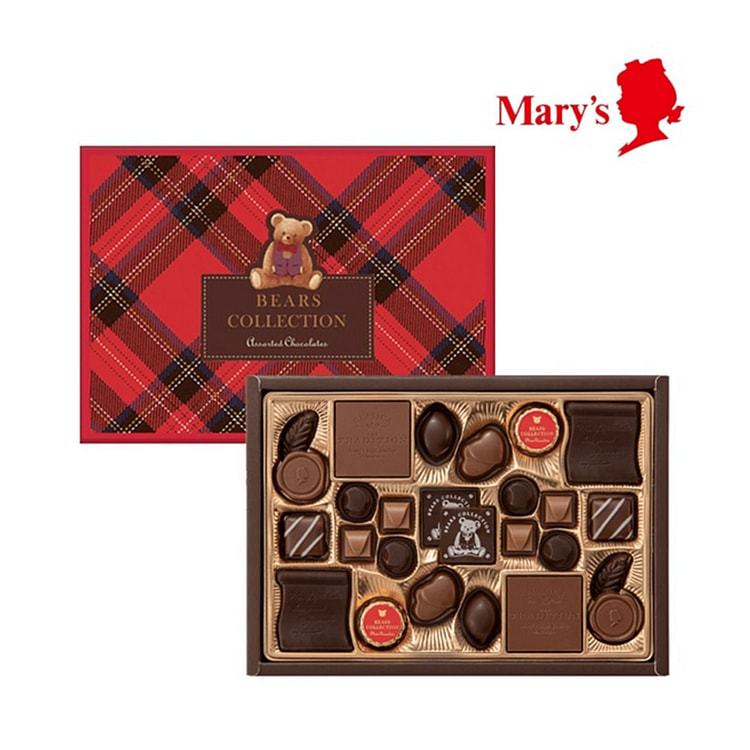 Mary's Bear Valentine's Day Chocolates 26 pcs 1 each