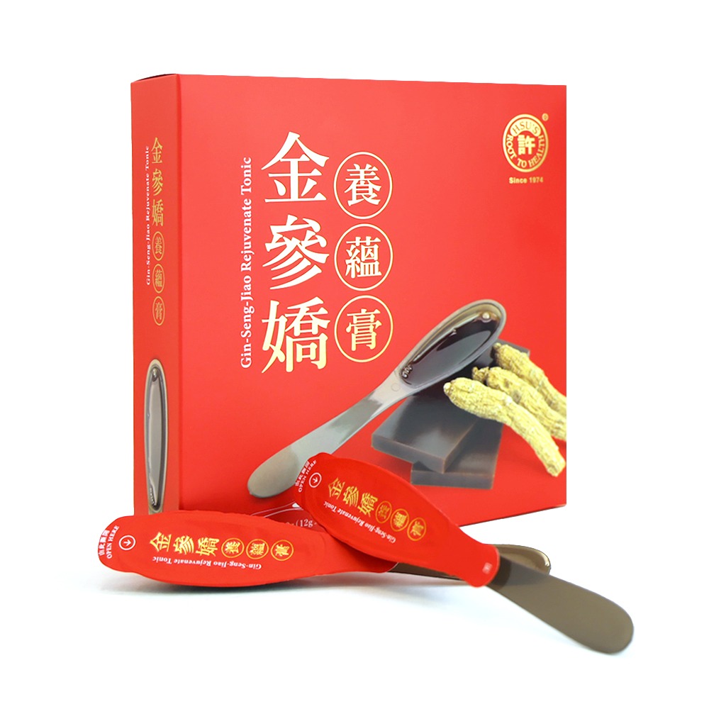 HSU'S GINSENG Gin-Seng-Jiao Rejuvenate Tonic 1 hộp