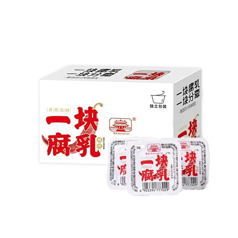 Haihuisi Spicy Fermented bean curd 1 box * 153g 153 g