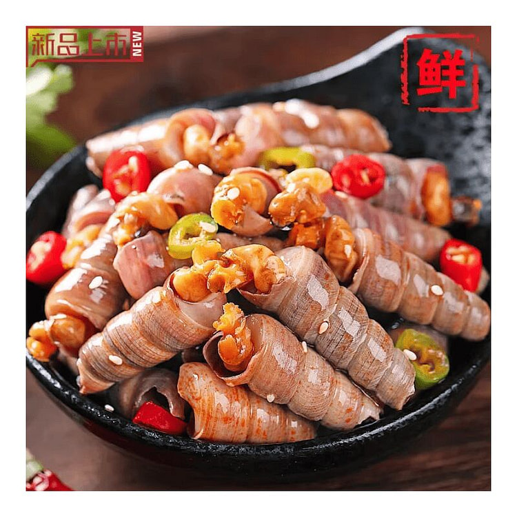 调味捞汁香辣海钉螺熟食加热开袋即食500g*1袋 500 克
