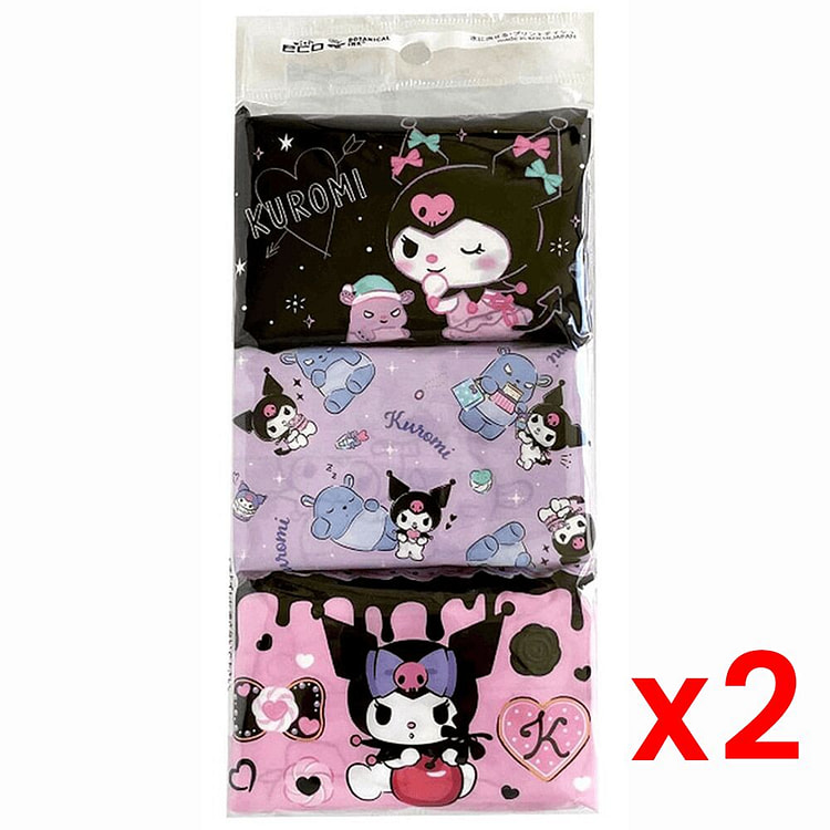 HAYASHI x Sanrio Hayashi Shoji Kuromi 6-pack 6Px2 6 count