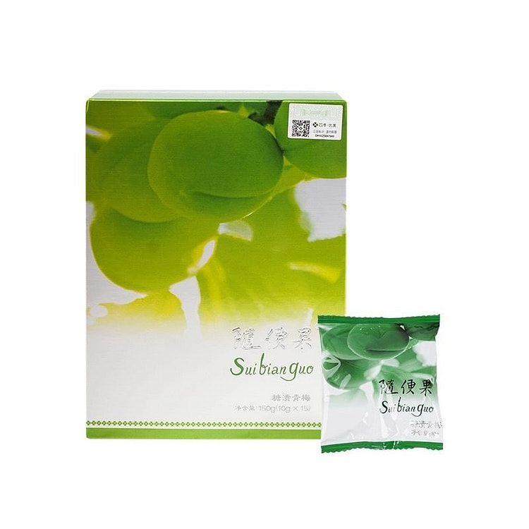 四季优美 随便果正品 酵素青梅 润肠通便 150 克