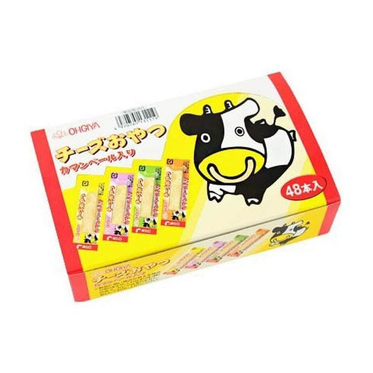 OHGIYA Cheese Oyatsu Cod Fish Cheese Sticks 48 sticks 1 케이스