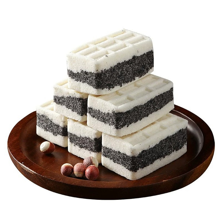 Black rice Euryale seed rice cake 250g 250 g