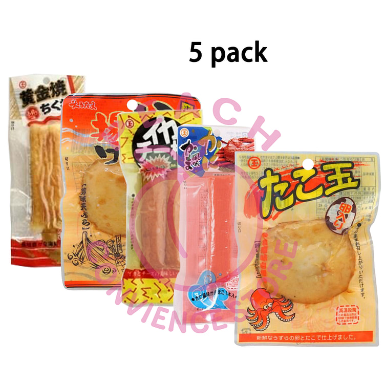 丸玉水产混合口味海鲜组合 5包装