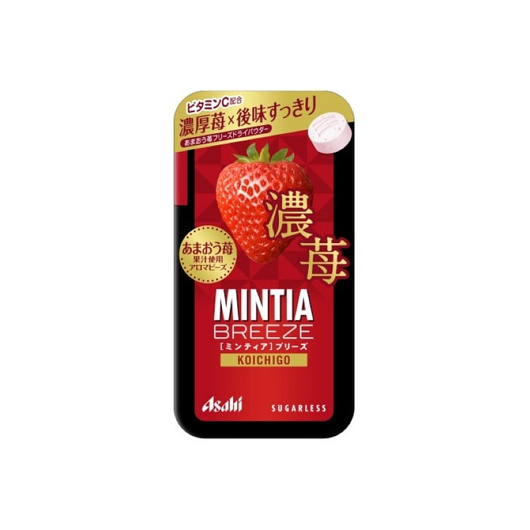 Asahi G Mintea Breeze Rich Strawberry 30 Tablets