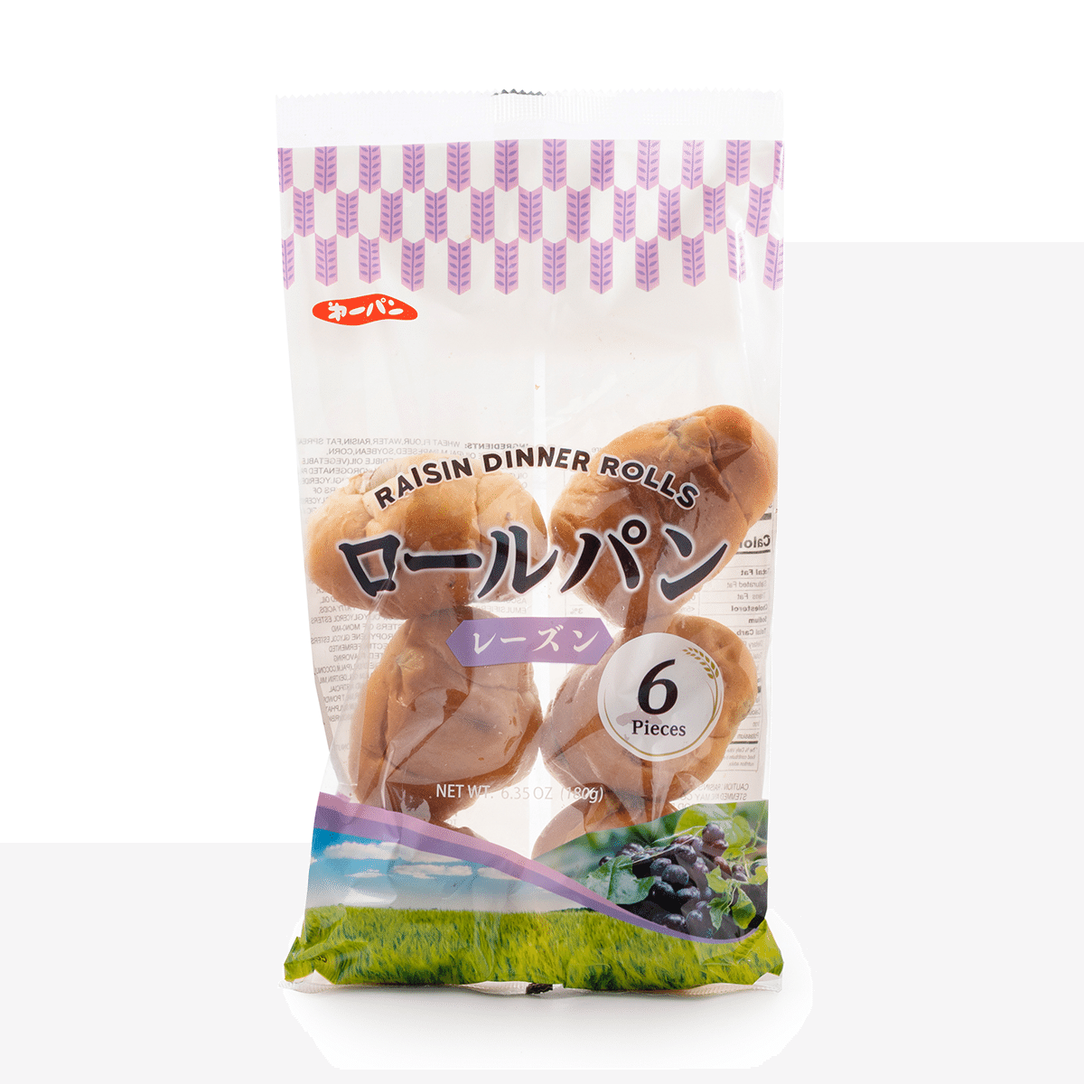 Daiichi Raisin Dinner Rolls 6pc 6.35 oz