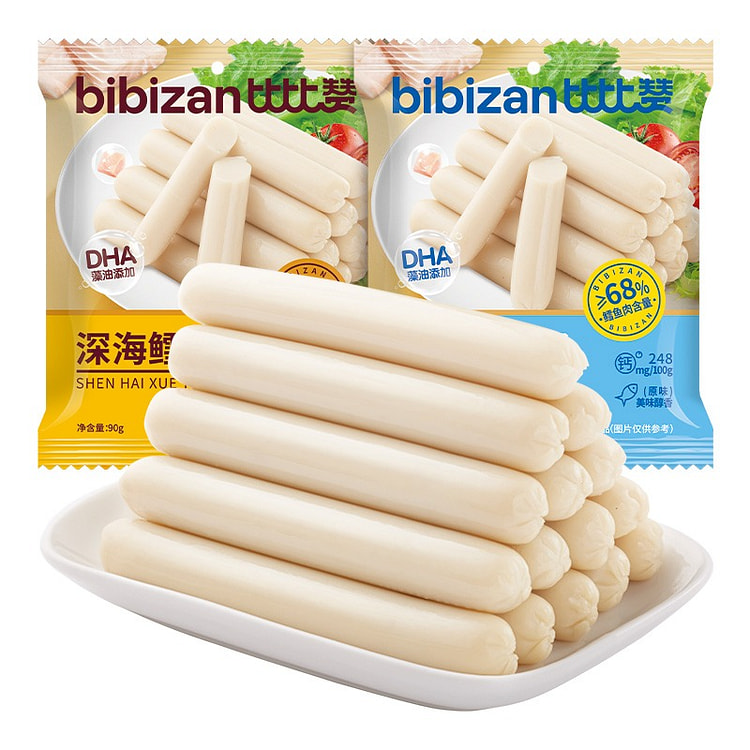Cod Sausage Original Flavor, DHA, Kids Snack, 450g