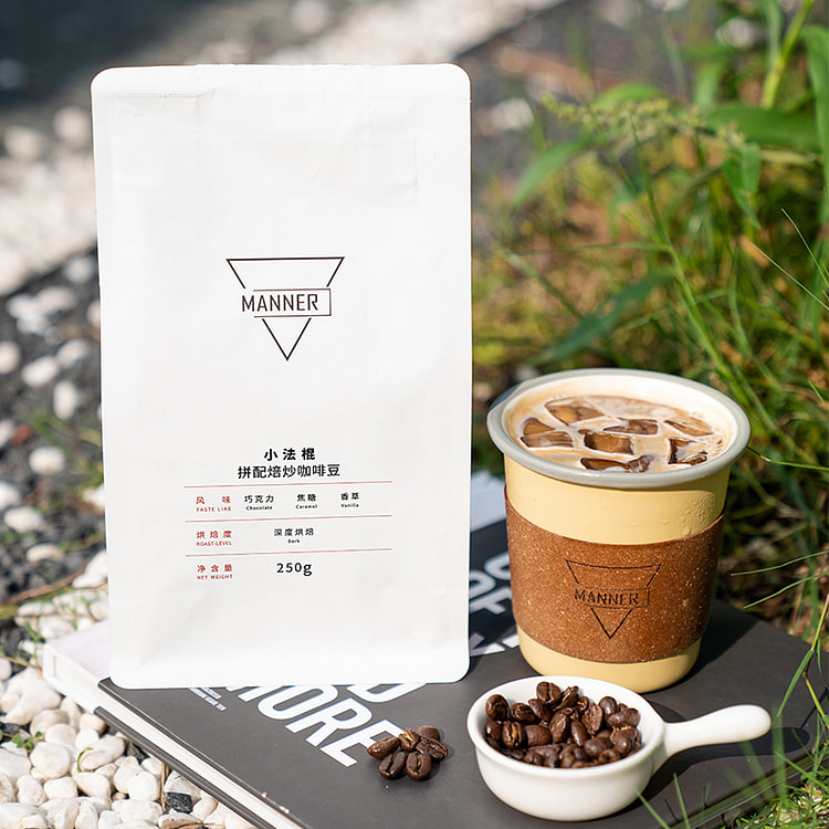 Maner 阿拉比卡咖啡豆深度烘焙 250g*1袋