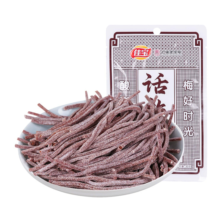 酸甜青梅丝30g*4