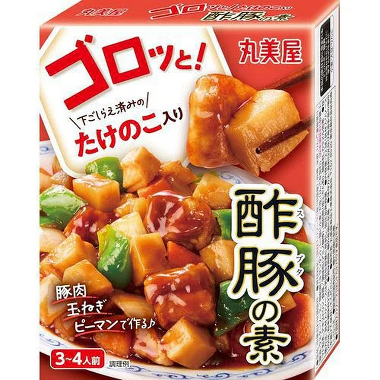 Marumiya Chunky Sweet Sour Pork Bamboo 223g 1 each