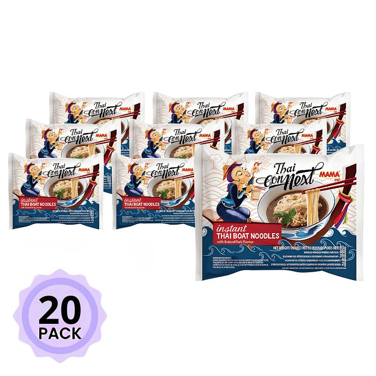 Mama Thai Connext Instant Boat Noodles 20 pack 85g 85 g
