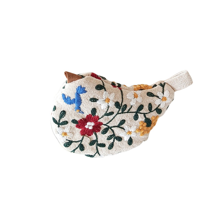 Padded Bird Pot Lid Cap - Hummingbird Garden 1 each