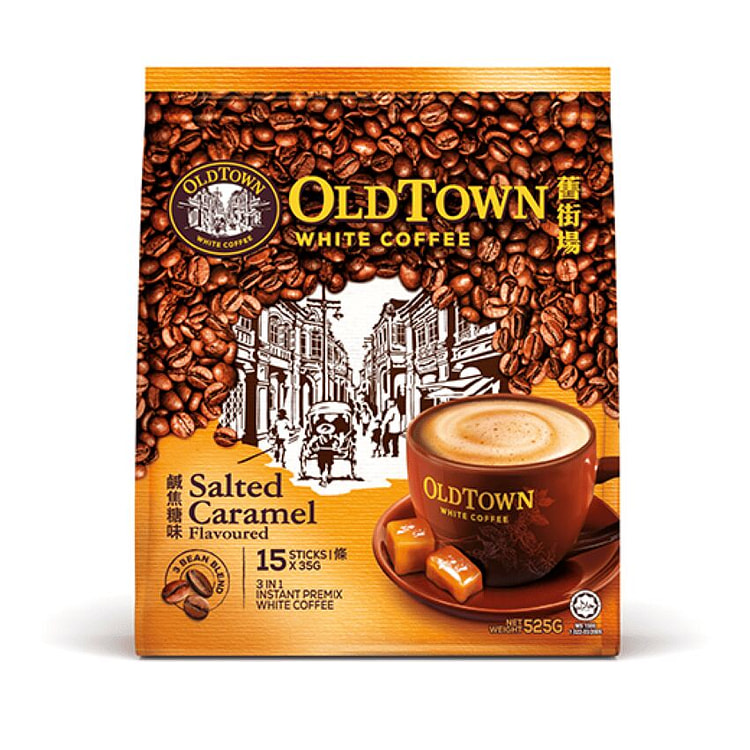 Old Town White Coffee 3 in 1 Salted Caramel 525 g