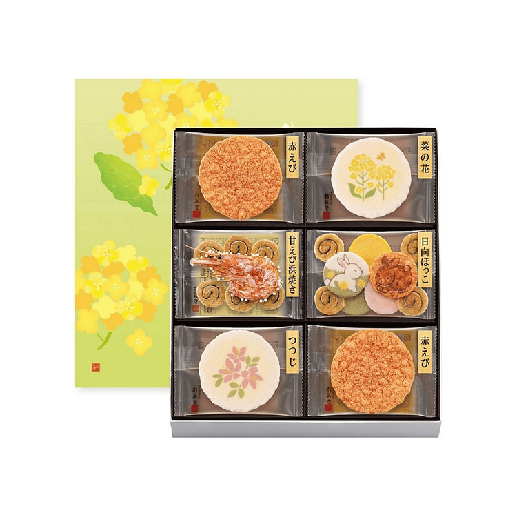 桂新堂 春日海味虾脆米果礼盒 16枚 1 份