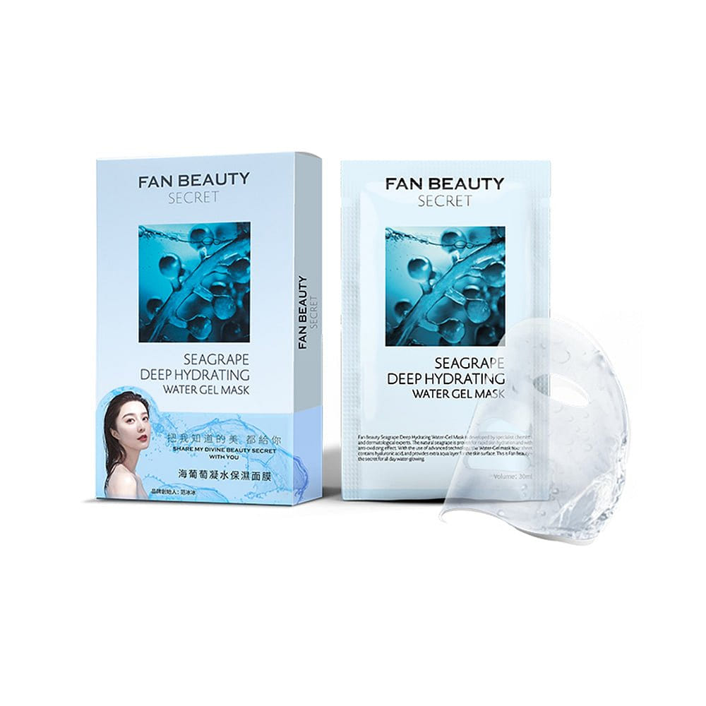 Fan Beauty Sercet Seagrape Deep Hydrating Water Gel Mask 5pcs 1 each