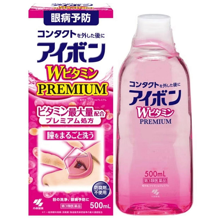 KOBAYASHI EYEBON Vitamin Eye Wash 500 ml