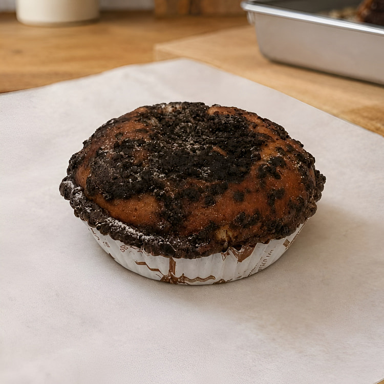 Chocolate Oreo Sweet Bun 1 count