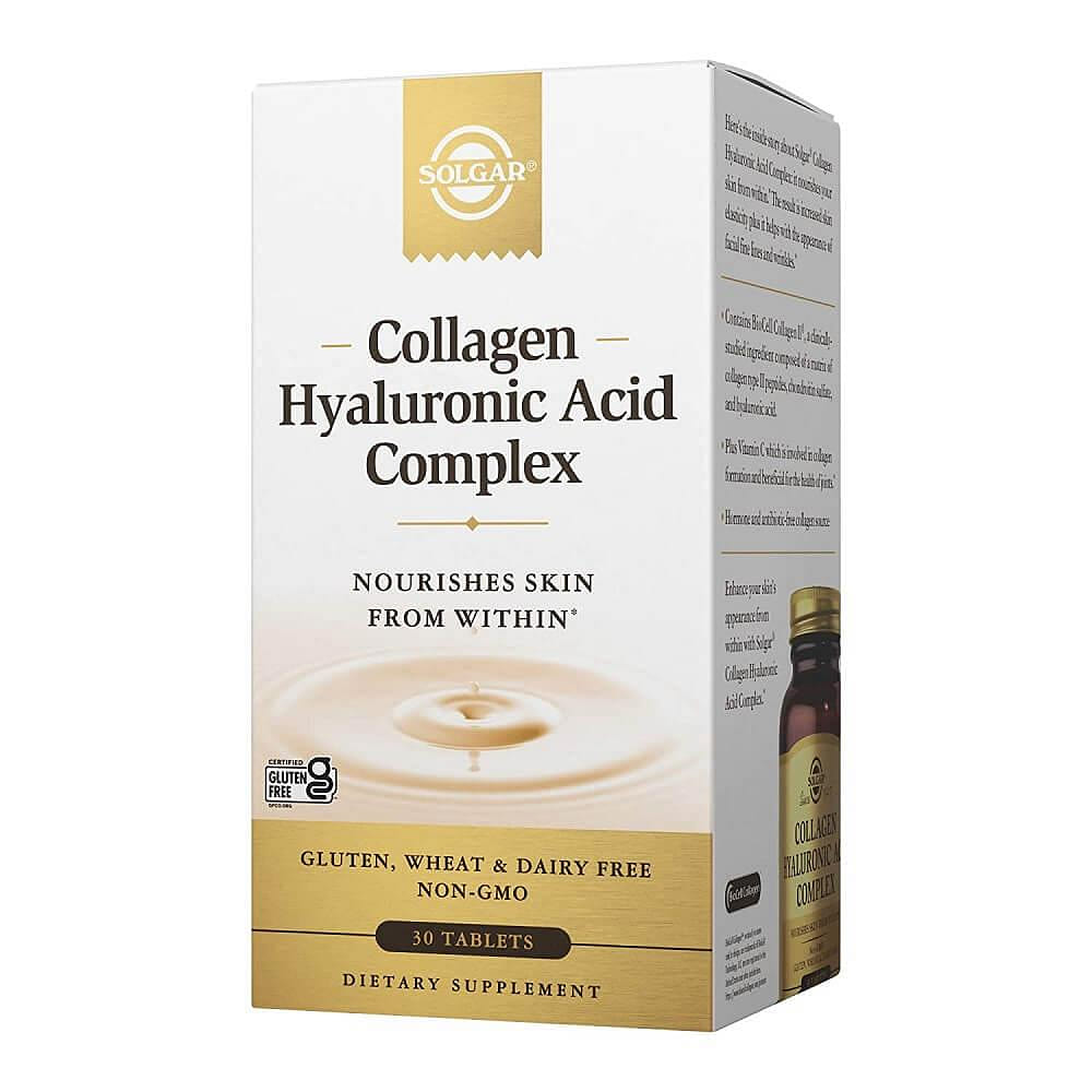 Solgar Collagen Hyaluronic Acid Complex (30 Tablets) 1 カウント