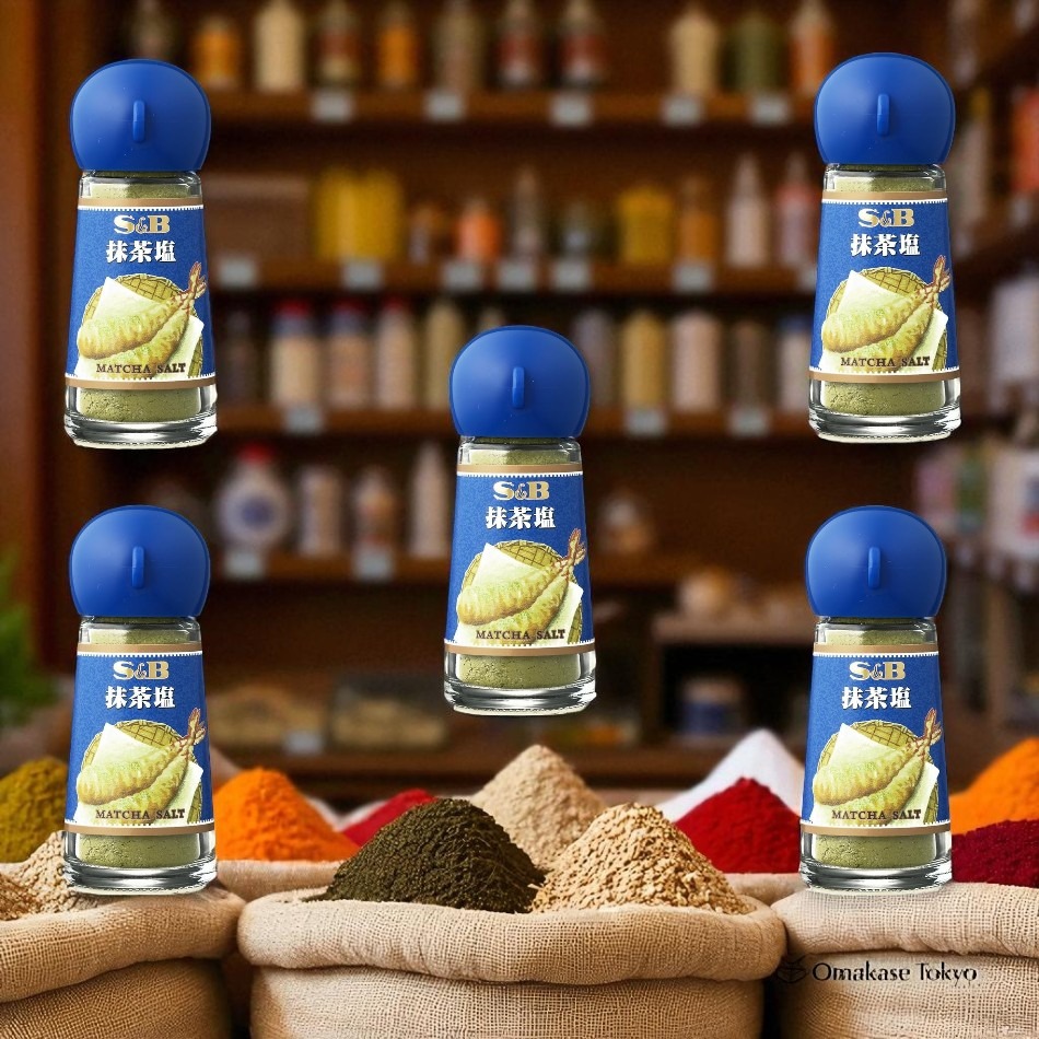S&B Matcha Salt 5 Packs 510 g