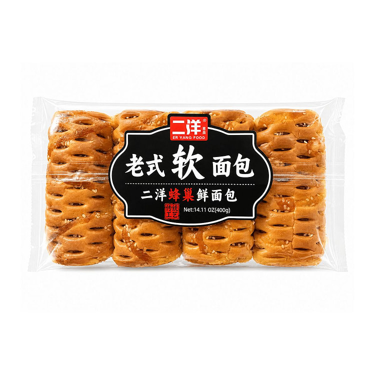 二洋 老式软面包 (蜂巢味) 400 克