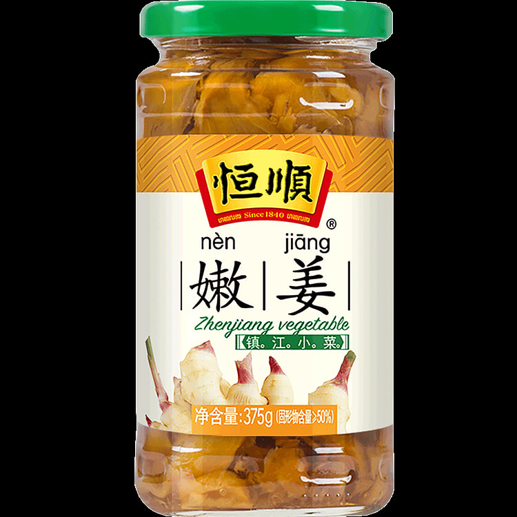 Companion pickled tender ginger 375g * 1 bottle