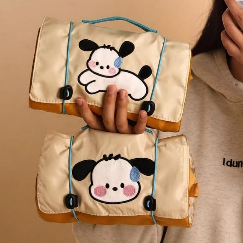 Folding cosmetic bag for women ins style running p 1 each