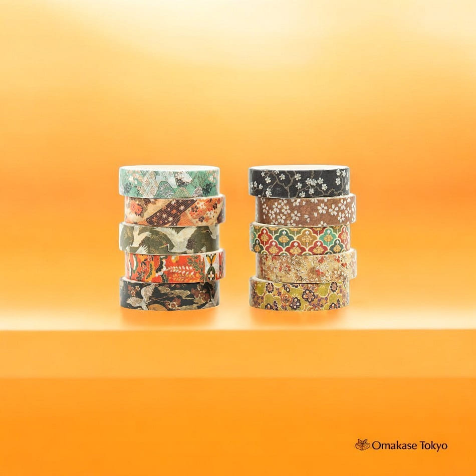 Songdao Washi Tape Set (10 Rolls)-Golden Four 160 g