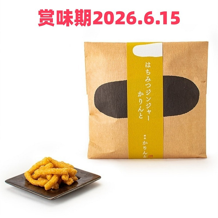麻布十番 蜂蜜姜花林糖米果 70g 1 份