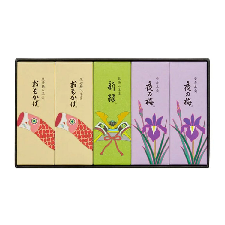 TORAYA Seasonal Yokan Assortment 5pcs