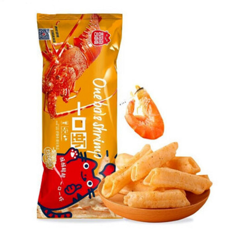 Xi Yingying Big Bag BBQ Flavor Shrimp Crackers 168