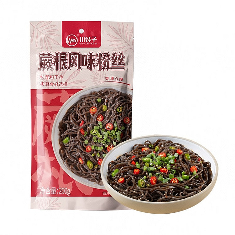 川娃子蕨根风味粉丝 200g 200 克