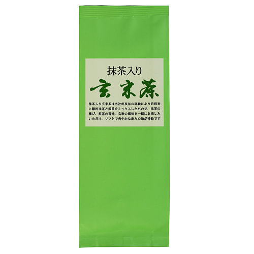 本山制茶 抹茶入玄米茶 150g