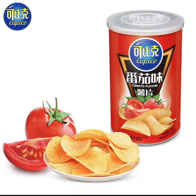 Cobik potato chips tomato flavor