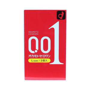 OKAMOTO冈本 001系列超薄避孕套 L 3个 1 份