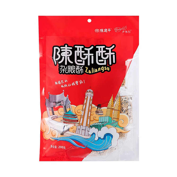 陈建平杂粮酥芝麻口味200g*1袋