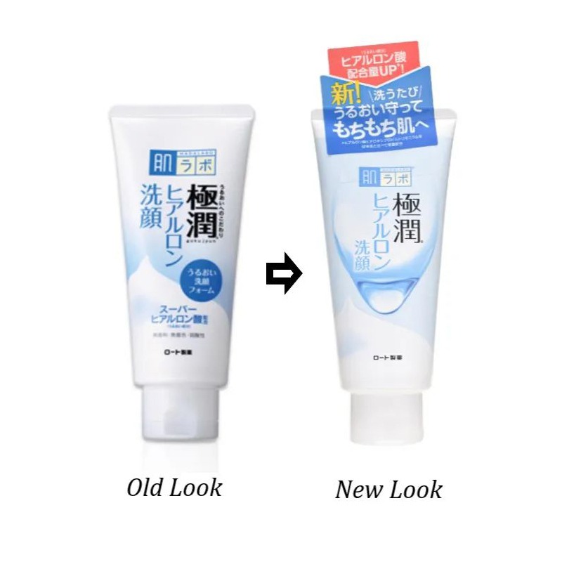 ロート製薬 肌ラボ 極潤 ヒアルロン酸泡洗顔料 チューブ - Weee!