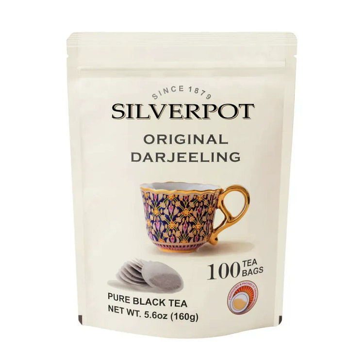 Silverpot, Original Darjeeling Tea Bags 100 count