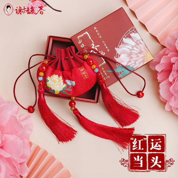 Xiefuchun Red Rose Scented Sachet