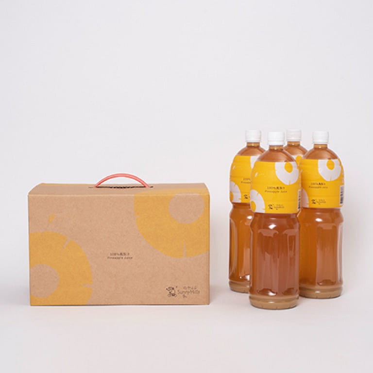 Sunny Hills 100% Pineapple Juice (pack of 4) 5680 ml
