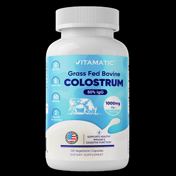 Bovine Colostrum 50% IgG 1000mg - 120 Capsule