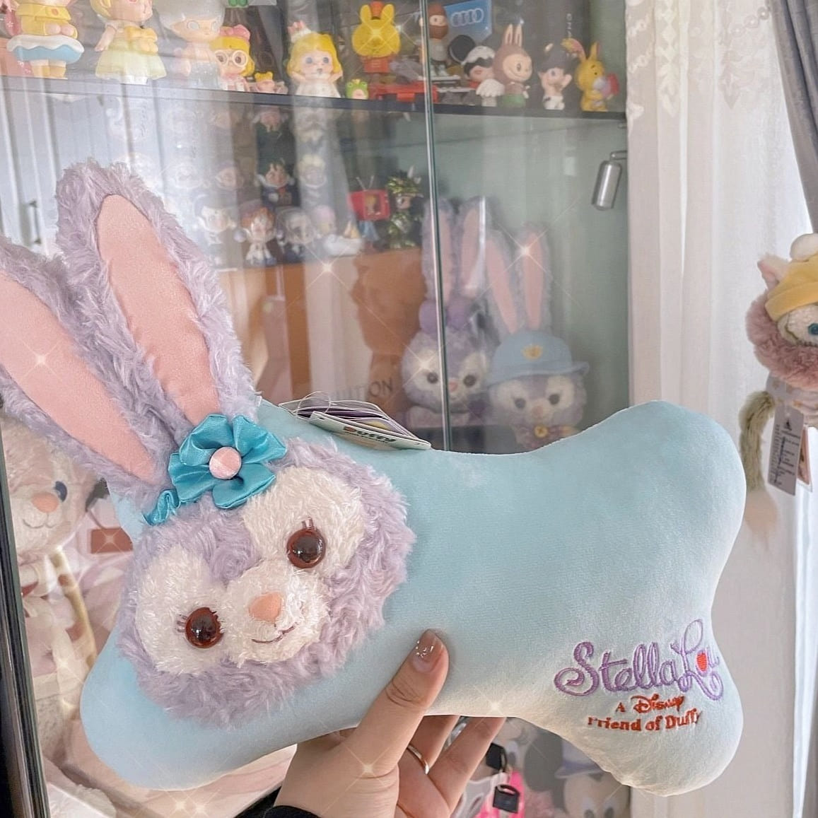 Hong Kong Disneyland StellaLou Car Neck Pillow 1 each