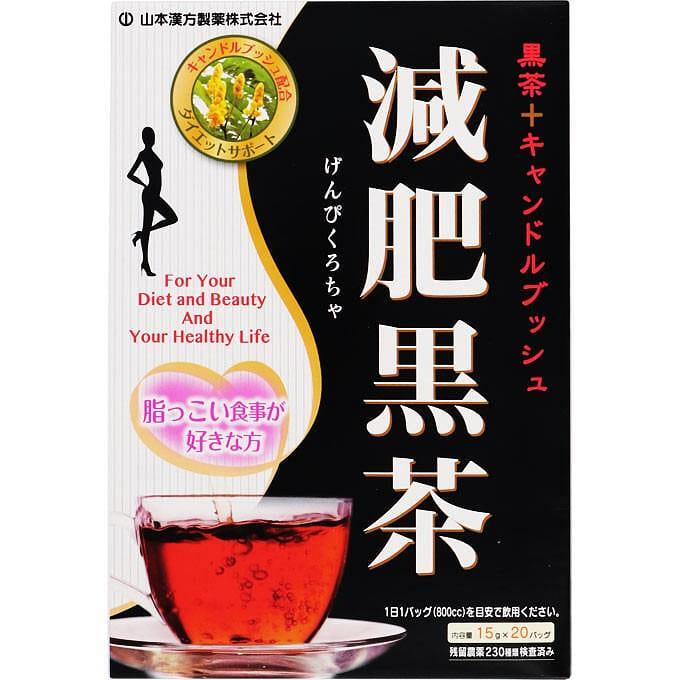 YAMAMOTO KANPO Slimming Black Tea 15gx20bags 1 each
