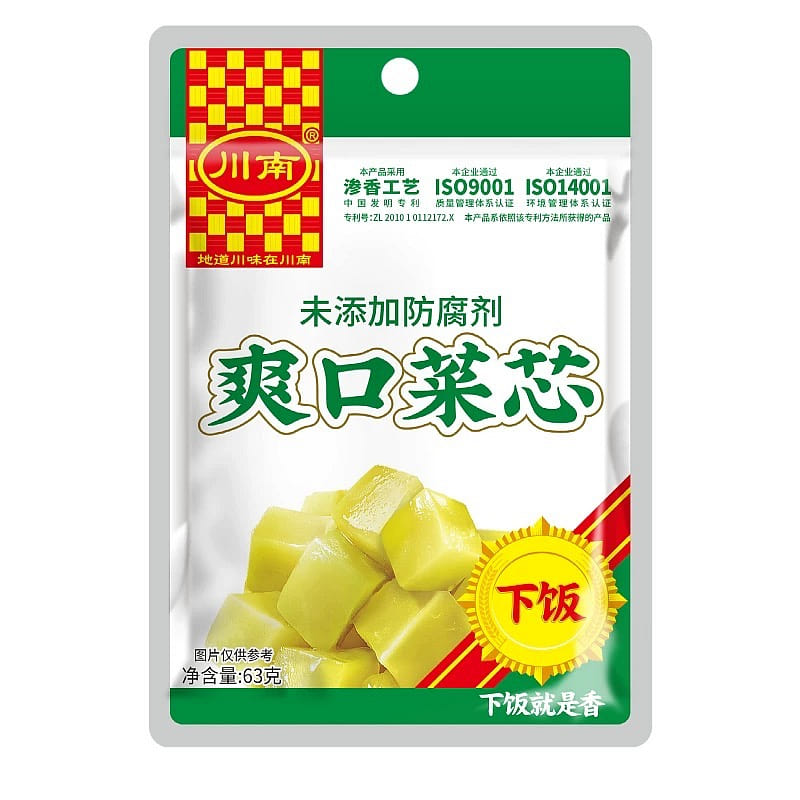爽口菜芯 63 克