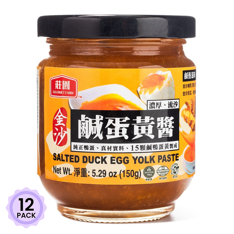 庄园 金沙咸蛋黄酱 150 克*12 包