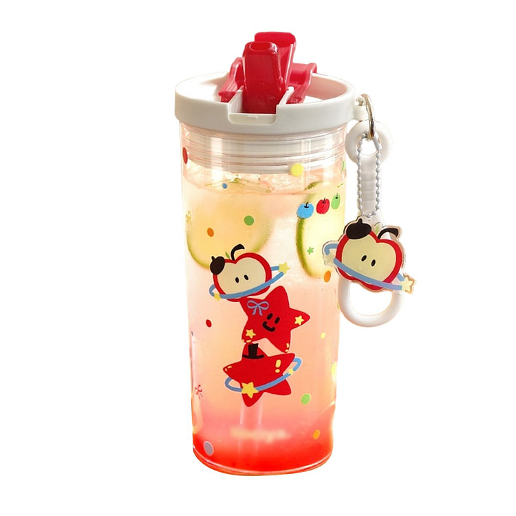 High-temperature resistant plastic water cup white 1 each