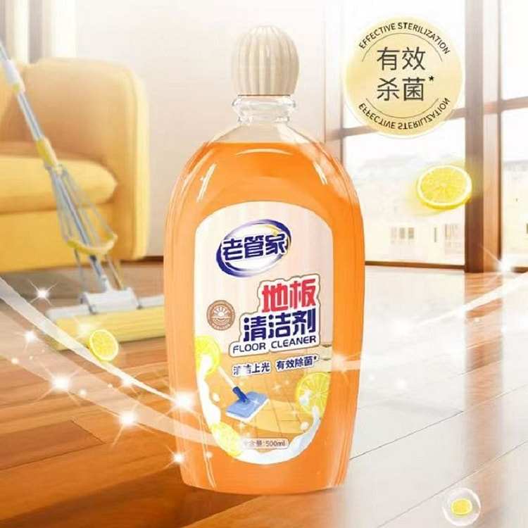 【老管家】木板 瓷砖清洁液 持久留香强力去污 1瓶