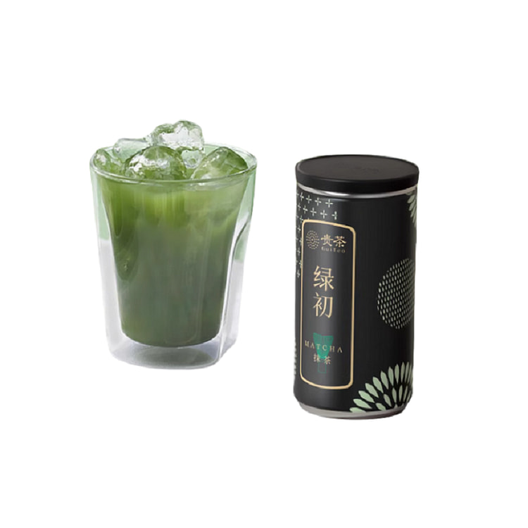 贵州贵茶 纯抹茶粉3号升级 绿初生椰牛奶拿铁烘