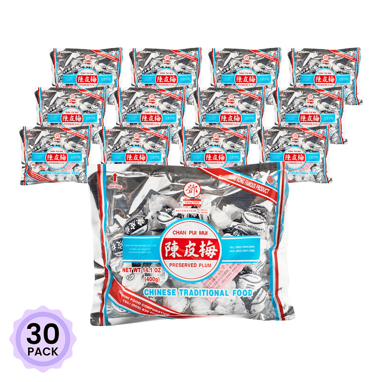 Tang Chan Pui Mui Chan Pui Mui Preserved Plum Bag 400 g*30 pack